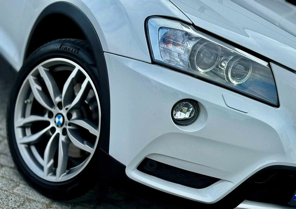 BMW X3 cena 72900 przebieg: 139000, rok produkcji 2014 z Torzym małe 781
